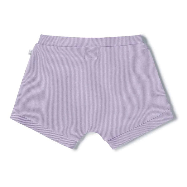 Snuggle Hunny - Jacaranda Organic Shorts