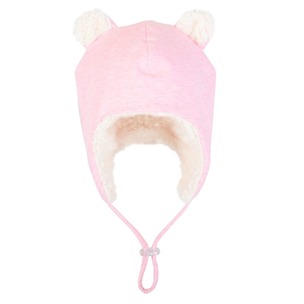 Bedhead Hats - Teddy Fleecy Winter Beanie - Baby Pink