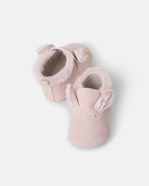 Walnut - Bunny Bootie - Pink - $27.50